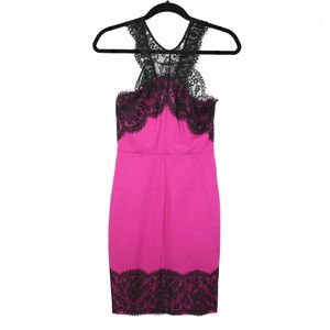 Guess Los Angeles Hot Pink Cocktail Dress